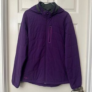 Outdoor Research Winter Ferrosi Hoody Insulated Jacket Purple Women’s Size XL